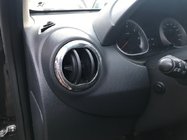 Renault Duster 2008–2017 Nerezové rámečky výdechů ventilace interiéru (4 ks) fotografie 2