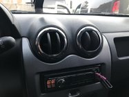 Renault Duster 2008–2017 Nerezové rámečky výdechů ventilace interiéru (4 ks) fotografie 1