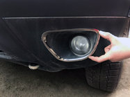 Renault Duster 2008–2017 Chromové rámečky mlhovek 2008-2013 (2 ks, nerez) fotografie 1