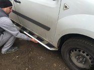 Renault Kangoo 2008–2020 Boční nášlapy Vison (2 ks, hliník / nerez) fotografie 2