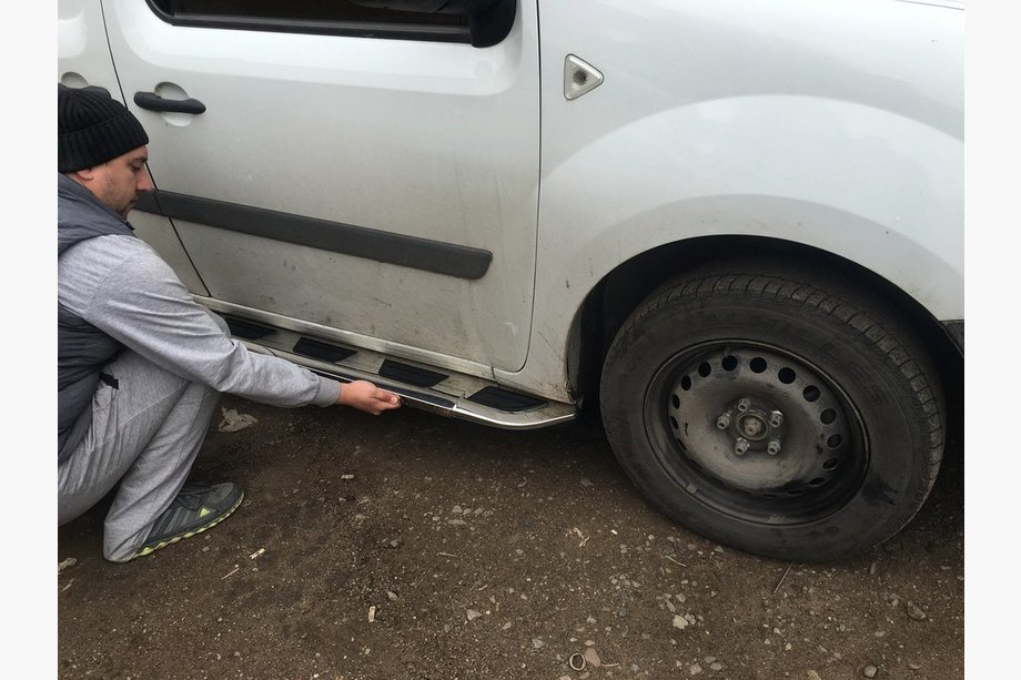 Renault Kangoo 2008–2020 Boční nášlapy Vison (2 ks, hliník / nerez) Image