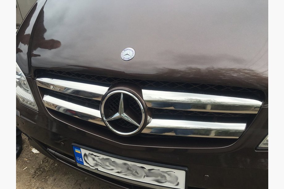 Mercedes Sprinter W906 2006–2018 Lišty na masku (2006-2013, nerez) Fotografie 4