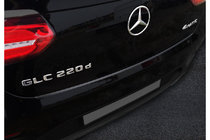 Mercedes GLE Coupé C292 2015–2019 Lišta na zadní nárazník (ABS) fotografie 1
