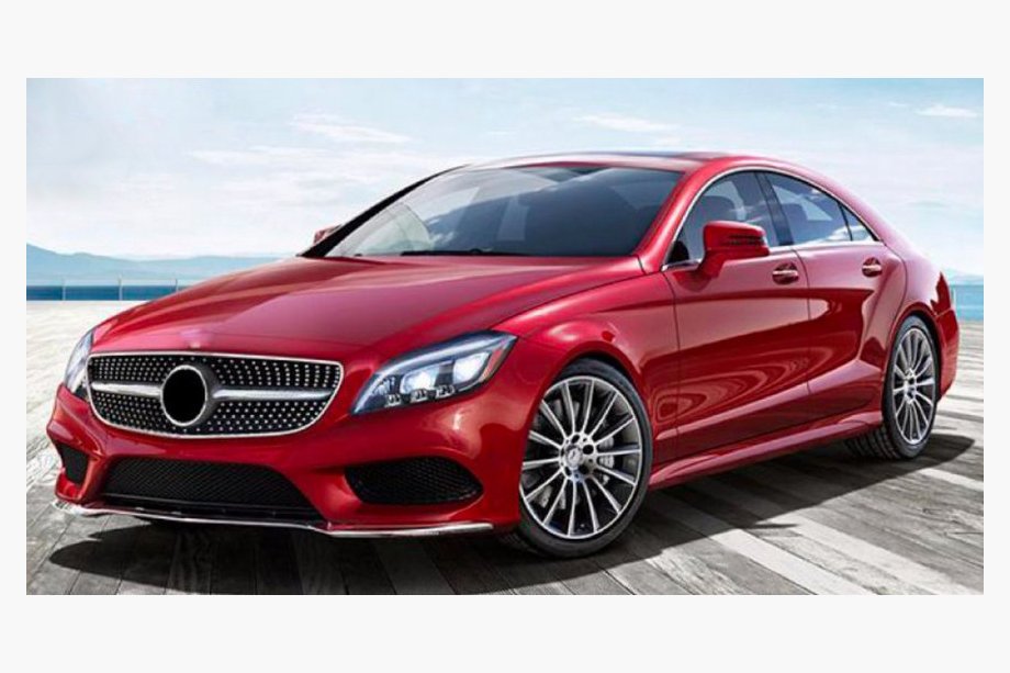 Mercedes CLS C218 2011–2018 Přední maska chladiče 2014-2018 (Diamond Silver) Fotografie 2