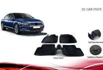 Volkswagen Passat B8 2015–2023 Gumové autokoberce (4 ks, Niken 3D) fotografie 1