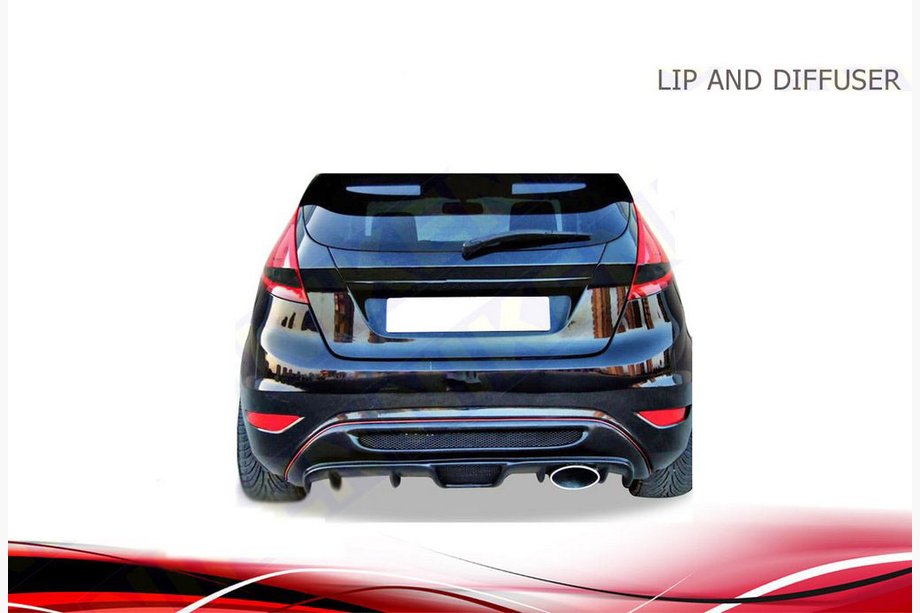 Ford Fiesta 2008–2017 Kryt zadního nárazníku Niken (k lakování) Image