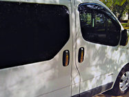 Nissan Primastar 2002–2014 Chromové kryty klik dveří (4 ks, nerez) fotografie 2