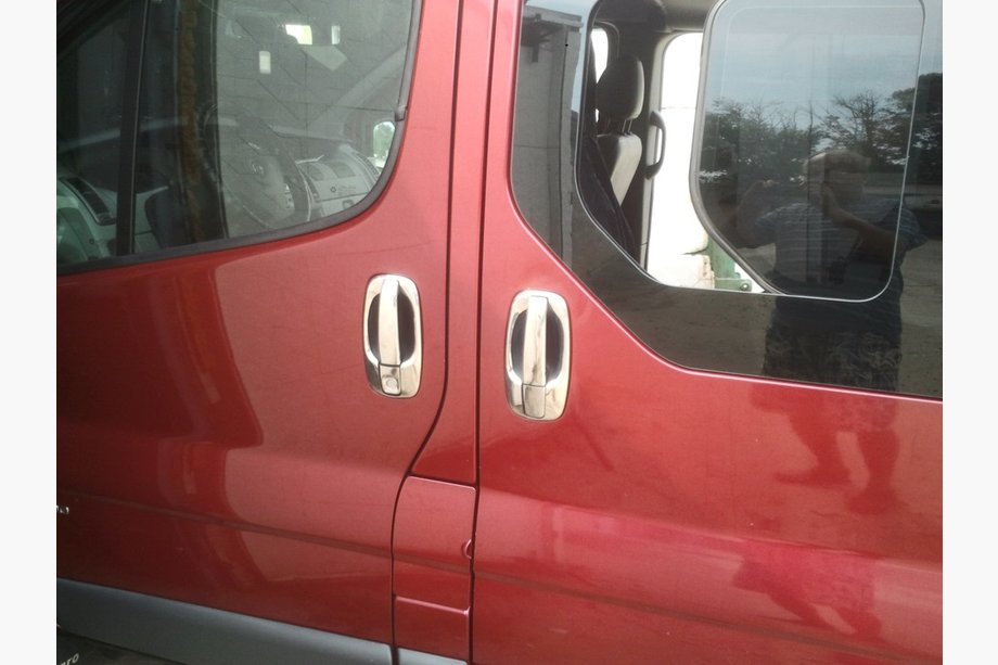 Opel Vivaro 2001–2015 Nerezové rámečky kolem klik dveří (4 ks) Fotografie 2