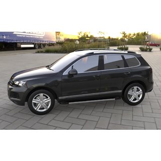 Boční nášlapy RedLine V1 (2 ks, hliník) Volkswagen Touareg 2010–2018 fotografie 2
