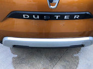 Renault Duster 2018–2024 Nerezová ochranná lišta zadního nárazníku Carmos V1 fotografie 2
