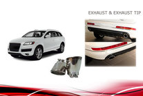 Audi Q7 2005–2015 Koncovky výfuku (2 ks) fotografie 2