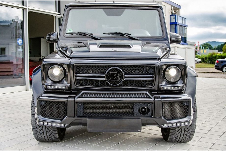 Mercedes G-Class W463 1990–2018 Kryt kapoty BRBS (ABS) Fotografie 2