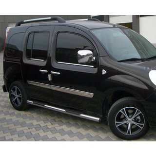Boční trubky BB002 (2 ks, nerez) Renault Kangoo 2008–2020 fotografie 1
