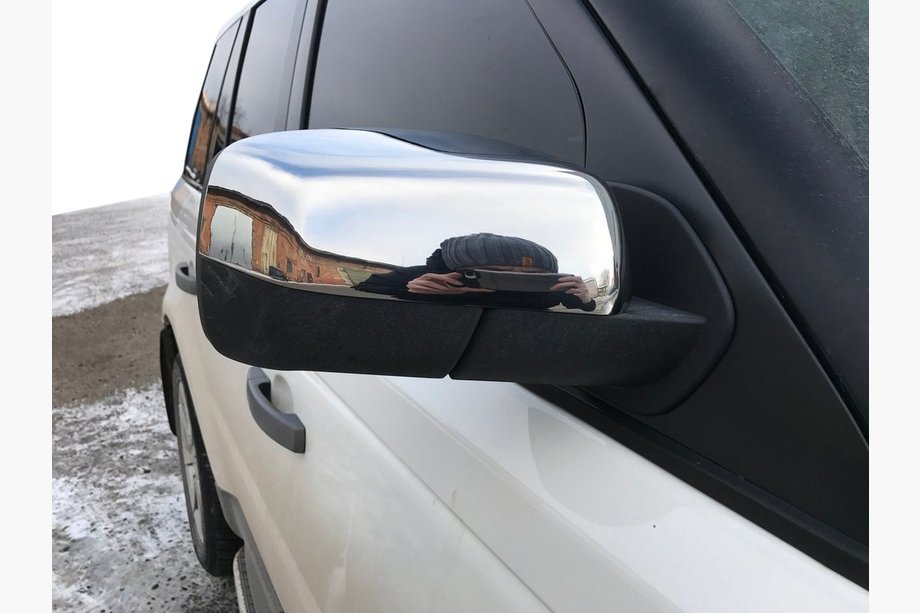 Range Rover Sport 2005–2013 Nerezové kryty zrcátek (2 ks) OmsaLine – italská nerezová ocel Image