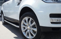 Range Rover Sport 2014–2022 Boční prahy Tayga Grey (2 ks, hliník) fotografie 1