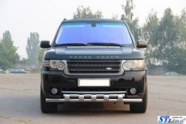 Range Rover III L322 2002–2012 Přední ochranný rám ST015 (nerez) fotografie 2