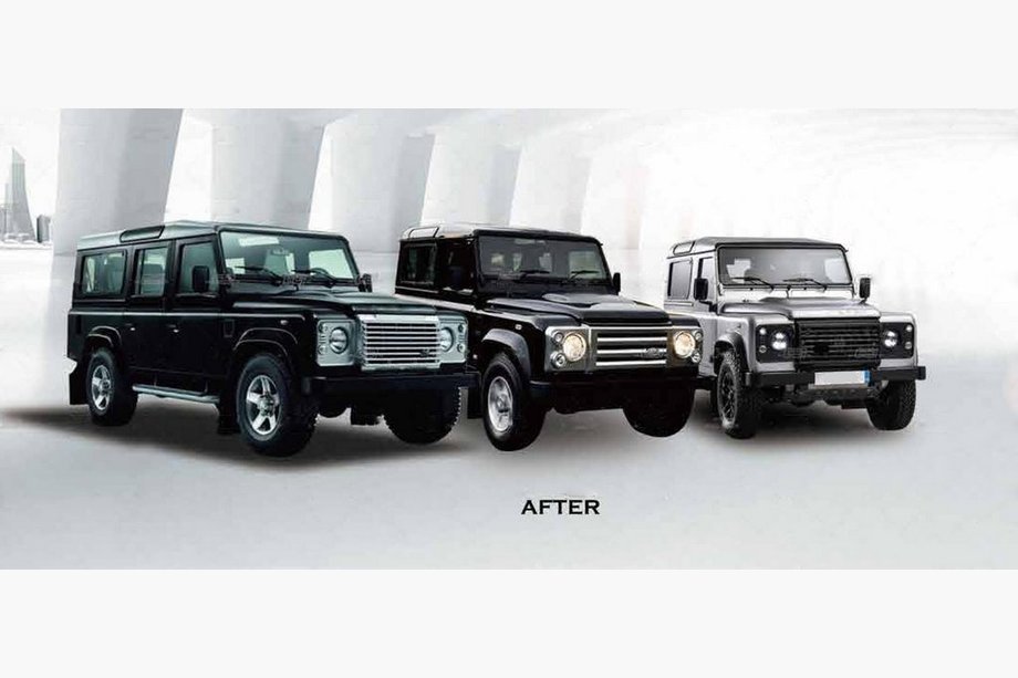 Land Rover Defender 1986–2016 Tuningový bodykit (kompletní nárazníky) Image