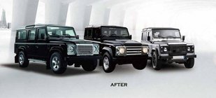 Land Rover Defender 1986–2016 Tuningový bodykit (kompletní nárazníky) fotografie 1