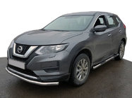 Nissan X-trail T32/Rogue 2014–2021 Přední ochranný rám ST008 (nerez) fotografie 1