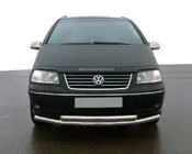 Volkswagen Sharan 1995–2010 Přední dvojitý ochranný rám ST014 (nerez) fotografie 1