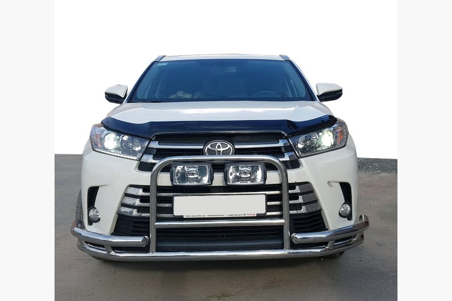 Toyota Highlander 2013–2019 Nerezový bullbar WT-Special Image
