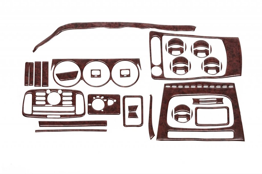 Ford Connect 2010–2013 Kryty palubní desky (velká sada) Image