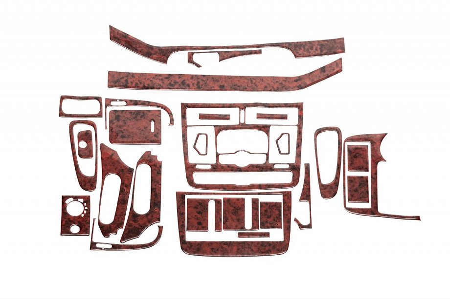 Mercedes Viano 2004–2014 Kryty palubní desky Meric (přední část + interiérové vložky) Image