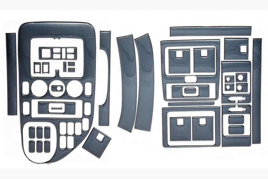 Mercedes Vito W638 1996–2003 Dekor palubní desky Meric (V-клас, 1996-1999) Dřevo Fotografie 2