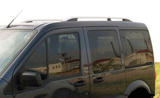 Ford Connect 2002–2006 Střešní ližiny CROWN (matná šedá) fotografie 2