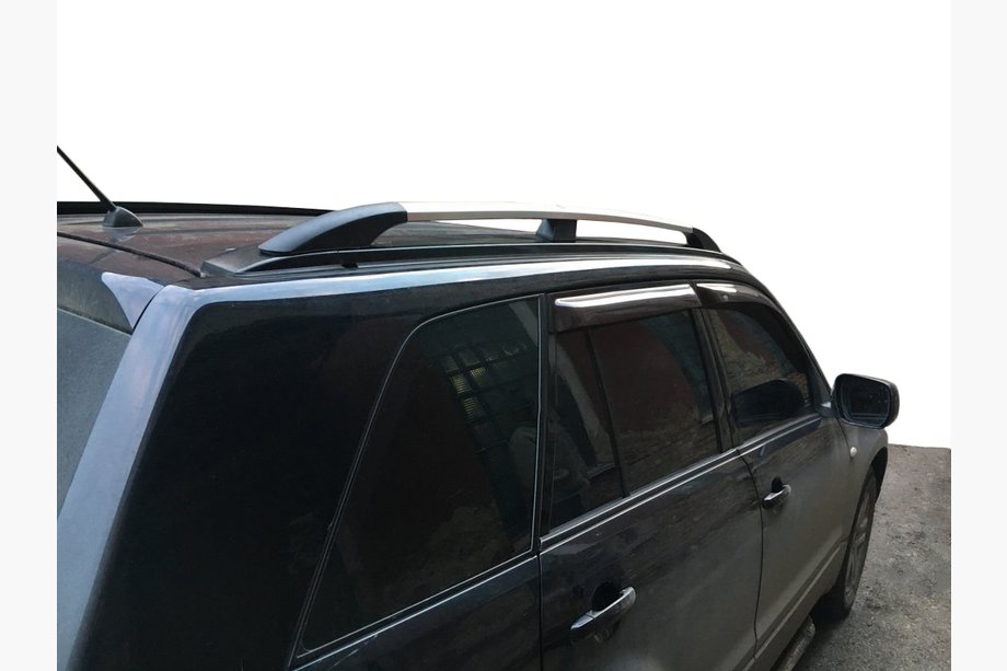 Suzuki Grand Vitara 2005–2017 Střešní ližiny DD (chrom) Image