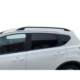 Střešní podélníky Skyport Black Nissan Qashqai 2010–2014 fotografie 2