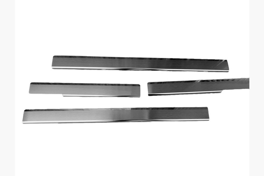 Toyota Land Cruiser Prado 120 2002–2009 Nerezové kryty prahů Nataniko (4 ks, nerez) Premium – 3M páska, 0,8 mm Image