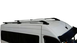 Mercedes Sprinter W901/902/903/904/905 1995–2006 Střešní podélníky (originál, 2 ks, hliník) fotografie 1