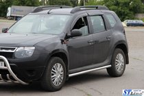 Renault Duster 2008–2017 Boční nerezové trubky bez nášlapů (2 ks) 60 mm fotografie 2