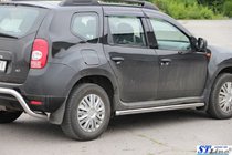 Renault Duster 2008–2017 Boční nerezové trubky bez nášlapů (2 ks) 60 mm fotografie 4