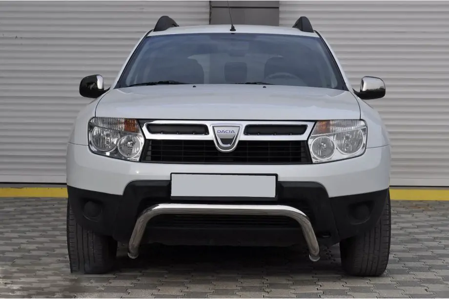 Dacia Duster 2008–2018 Přední ochranný rám ST011 (nerez) Image