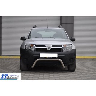 Přední ochranný rám ST011 (nerez) Dacia Duster 2008–2018 fotografie 4