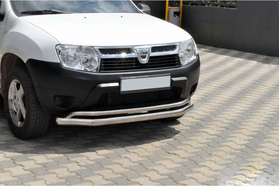 Renault Duster 2008–2017 Přední ochranný rám ST017 (nerez) Image