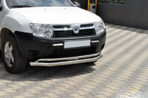 Renault Duster 2008–2017 Přední ochranný rám ST017 (nerez) fotografie 1