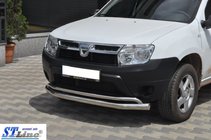 Renault Duster 2008–2017 Přední ochranný rám ST017 (nerez) fotografie 2