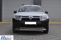 Renault Duster 2008–2017 Přední ochranný rám ST017 (nerez) fotografie 4