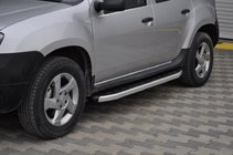 Renault Duster 2008–2017 Boční nášlapy Fullmond (2 ks, hliník) fotografie 1