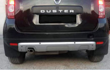 Dacia Duster 2008–2018 Nástavec zadního nárazníku (ABS, šedý) fotografie 1