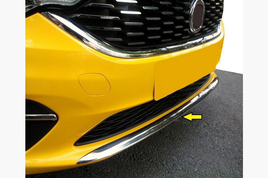 Fiat Tipo 2016– Ochranná nerezová lišta na přední nárazník Carmos (2016-2020) Image