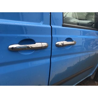 Nerezové kryty klik dveří Mercedes Vito W639 2004–2014 fotografie 4