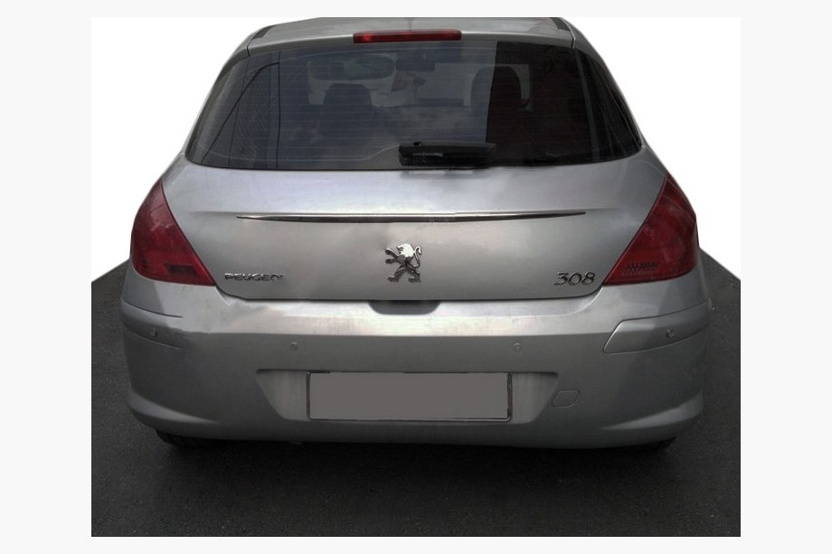 Peugeot 308 2007–2013 Chromová lišta nad SPZ (nerez) Image