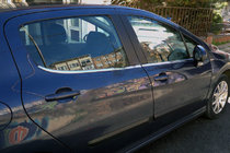 Peugeot 308 2007–2013 Okenní lišty (4 ks, nerez) fotografie 1