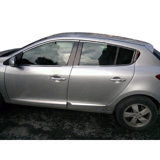 Horní okenní lišty (HB, 6 ks, nerez) Renault Megane III 2009–2016 fotografie 1