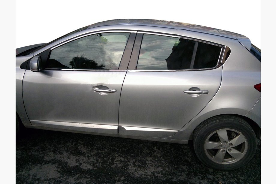 Renault Megane III 2009–2016 Horní okenní lišty (HB, 6 ks, nerez) Image