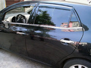 Toyota Auris 2007–2012 Okenní lišty (4 ks, nerez) fotografie 1